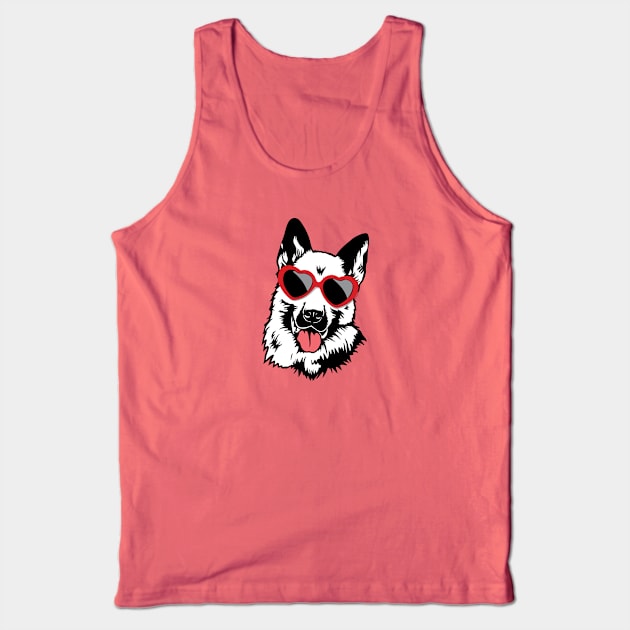 German Shepherd, German Shepherd Gift, German Shepherd gifts, German Shepherd mom, German Shepherd dad Tank Top by TheShirtGypsy